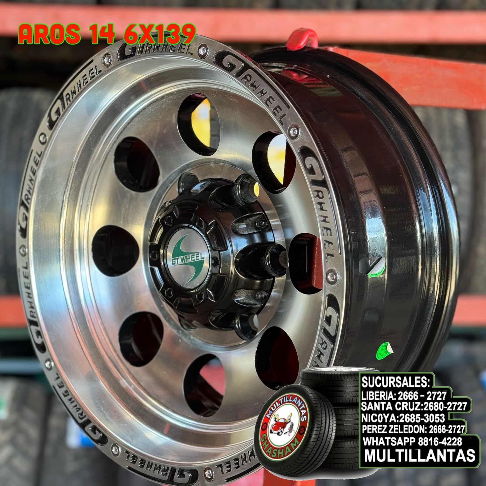 AROS # 14X6 6X139.7 ET-9 MB 111